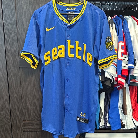 Nike MLB Other - Seattle Mariners Nike City Connect Elite Jersey - Royal